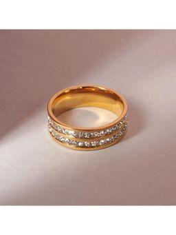 Salty Alpha - Men Euros White Diamond Ring