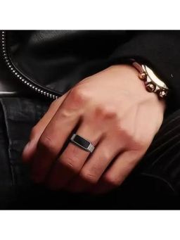 Salty Alpha - Men Fabula Black Ring