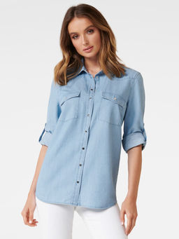 Forever New - Arielle Western Denim Shirt