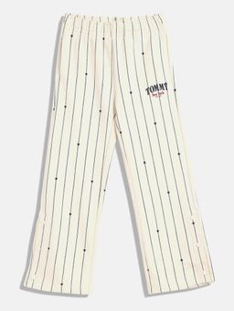 Tommy Hilfiger - Girls Striped Relaxed Fit Mid-Rise Pant
