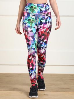 Rock Paper Scissors - Gym Tights - Multi-Color