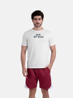 STRCH - Mens Nylon Timeless Comfort Everyday Essential Shorts - Red