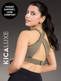 Kica - Luxe Crostini Full Coverage And High-Impact Sports Bra For Gym