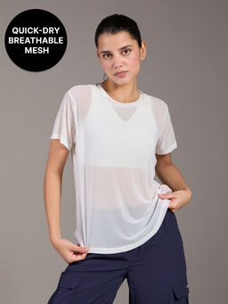 Kica - Quick Dry Mesh Sporty Top