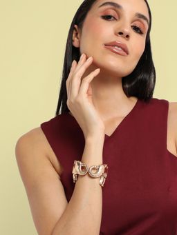 Sohi - Womens Elephant Bracelet - Gold