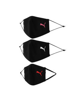 Puma - Stylized Face Mask 3 Pcs Mixed