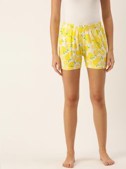 Clt.s - Women White Cotton Shorts