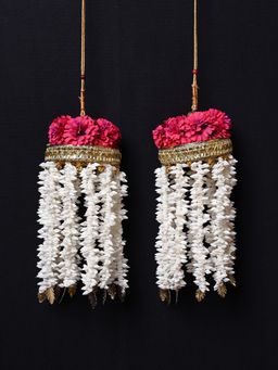 AG'S - Smita Dark Pink Floral Kalira