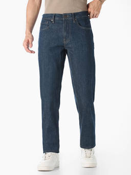 Jack & Jones - Men Blue Cotton Blend Jeans