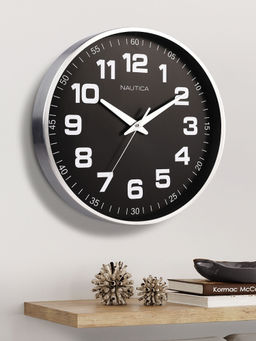 Nautica - Premium Metal Modern Wall Clock Classic Dial Multi-Color