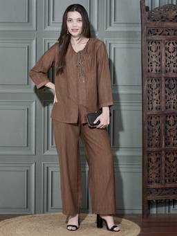 FFU - Women Brown Co-ord Set