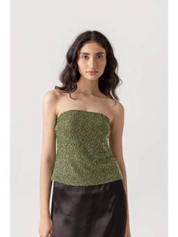 PAST MODERN - Lolo Tube Green Top
