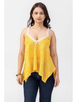 PAST MODERN - Sunheri Yellow Top