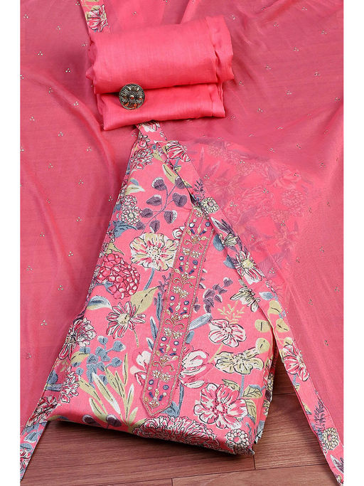 biba cotton dress material Biba Unstitched Cotton Dress Material Buy Biba Women's Pink Pure Cotton  Printed Unstitched Dress