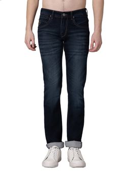 Cantabil - Men Grey Solid Stretchable Jeans