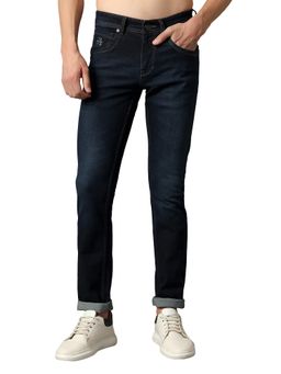 Cantabil - Men Blue Solid Stretchable Jeans