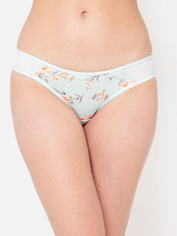 Clovia - Polyamide Low waist Outer elastic Bikini Panty (L)