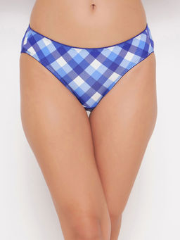 Clovia - Polyamide Low waist Outer elastic Bikini Panty (L)