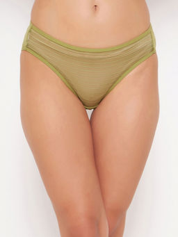 Clovia - Lace Low waist Outer elastic Bikini Panty (L)