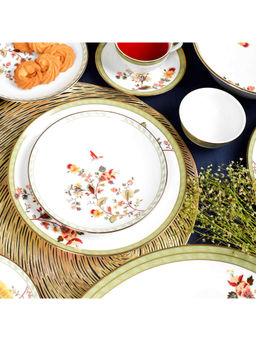 ICHKAN - White Bloom Dinner Set 21 pcs