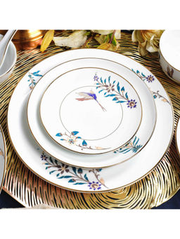 ICHKAN - White Shahi Dinner Set 33 pcs