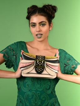 Odette - Multicolored Butterfly Sling Bag