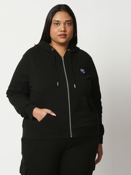 Twenty Dresses by Nykaa Fashion - Curve Keep It Warm Basics Hoodie