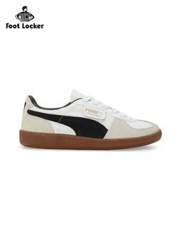 Puma - Palermo Lth Unisex White Sneakers