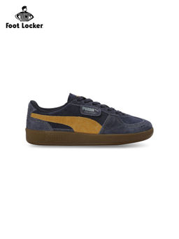 Puma - Unisex Road To Unity Palermo Leather Sneakers Navy Blue