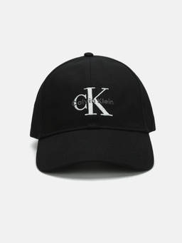 Calvin Klein - Logo Black Cotton Baseball Cap