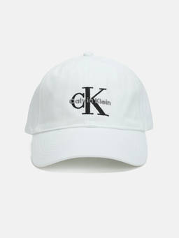 Calvin Klein - Logo White Cotton Baseball Cap