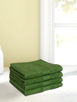 SPACES - Colorfas Pure Cotton Face Towel-Green (M)