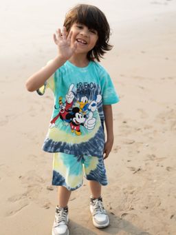 Napchief - Mickey Tie And Dye Co-ord (Set of 2)