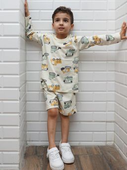 Napchief - Trucks AOP T-Shirt & Shorts (Set of 2)