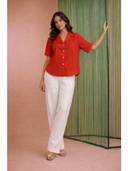Red color option, Sold out, Currently selected