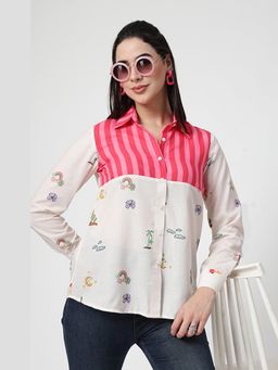 PERINI - Dream Pink Cotton Shirt