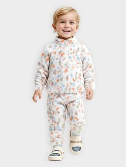 Mi Arcus - Unisex Multi-Color Printed Sweatshirt And Pyjama (Set Of 2)
