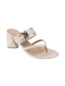 Catwalk - Women COURT Solids Sandals Heels - Beige