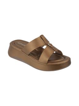 Catwalk - Women COURT Solids Sandals - Brown