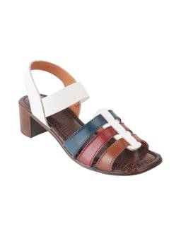 Catwalk - Women COURT Solids Sandals Heels - Multi-Color