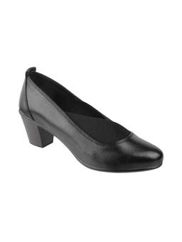 Catwalk - Women COURT TRIMS and STUDS Pumps Heels - Black
