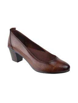 Catwalk - Women COURT TRIMS and STUDS Pumps Heels - Tan