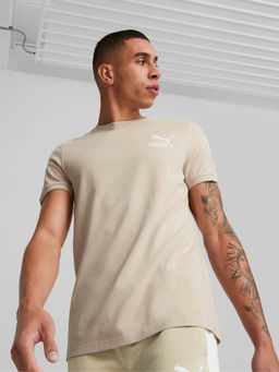 Puma - T7 Iconic Mens Beige T-Shirt