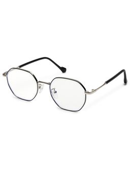HASHTAG EYEWEAR - Clear Lens Hexagonal Full Rim Casual Unisex Computer Glass - MLAB-1351732-C2 (44)