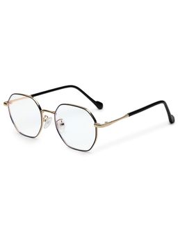 HASHTAG EYEWEAR - Clear Lens Hexagonal Full Rim Casual Unisex Computer Glass - MLAB-1351732-C3 (44)