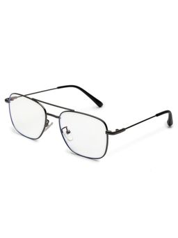 HASHTAG EYEWEAR - Clear Lens Rectangle Full Rim Casual Unisex Computer Glass - MLAB-1351162-C6 (42)