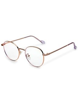 HASHTAG EYEWEAR - Clear Lens Round Full Rim Casual Unisex Computer Glass - MLAB-1351722-C5 (44)