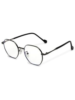 HASHTAG EYEWEAR - Clear Lens Round Full Rim Casual Unisex Computer Glass - MLAB-1351722-C8 (44)