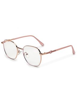 HASHTAG EYEWEAR - Clear Lens Hexagonal Full Rim Casual Unisex Computer Glass - MLAB-1351782-C5 (44)