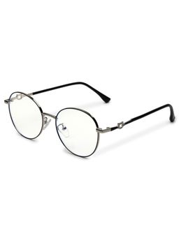 HASHTAG EYEWEAR - Clear Lens Hexagonal Full Rim Casual Unisex Computer Glass - MLAB-1351782-C8 (44)